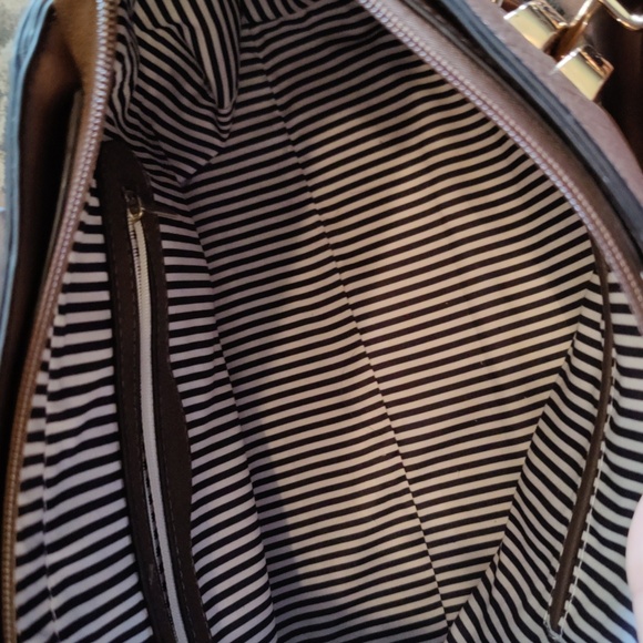 Leather Satchel & Crossbody NWOT - Picture 7 of 8